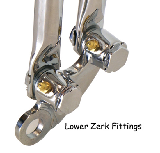 Springergabel - HARDBODY SPRINGER IM ANTIKE STIL – CHROM – 20" - Harley Davidson