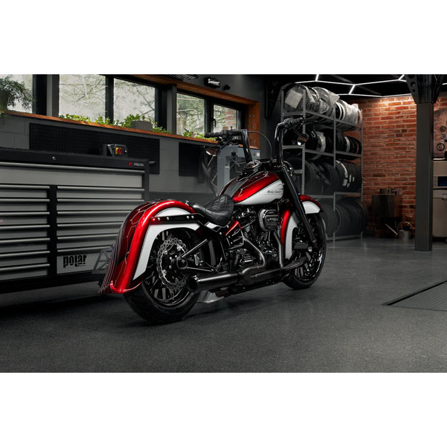Killer Custom, Killer Bull 2" fat bar. 12" rise Lenkrad für Harley-Davidson® 82-24 H-D mech. & e-throttle 18-24 Fatboy 4