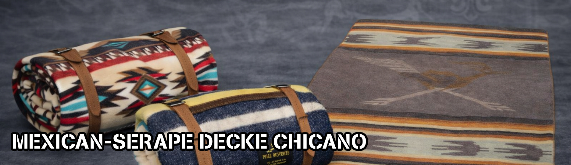 MEXICAN-SERAPE DECKE CHICANO
