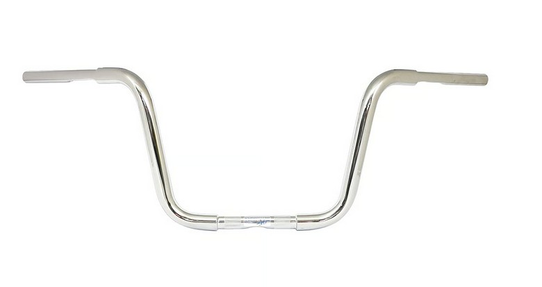 1-1/4" Fat Apehanger für Harley-Davidson® 82-22 H-D (außer 08-22 mit E-Gas und 88-11 Springer-Modelle) mit Risern für 1"Lenker in Chrom und Schwarz