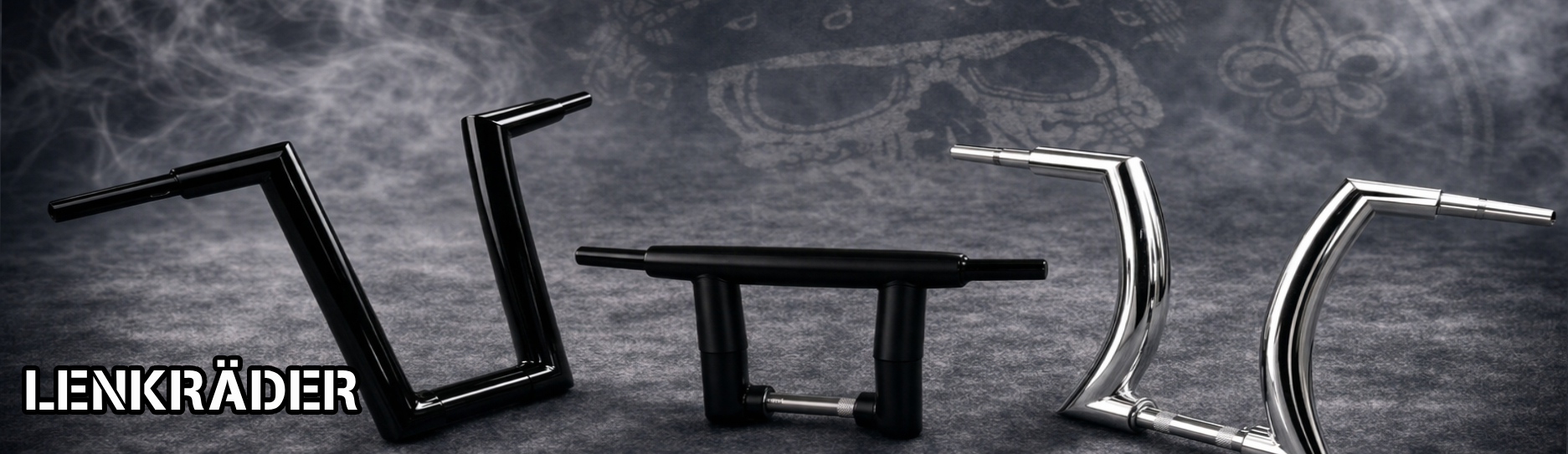 LENKRÄDER - HANDLEBAR FÜR HARLEY DAVIDSON MOTORRÄDER